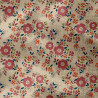 Printed Double Gauze OSCALIA Pebble / Orange